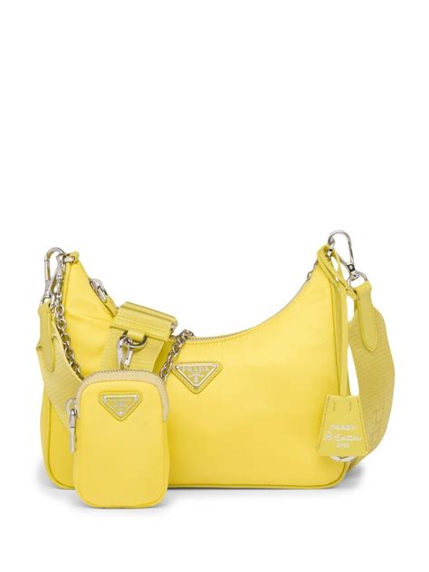 prada mustard bag|prada bag re edition.